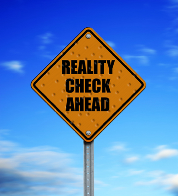 reality check sign